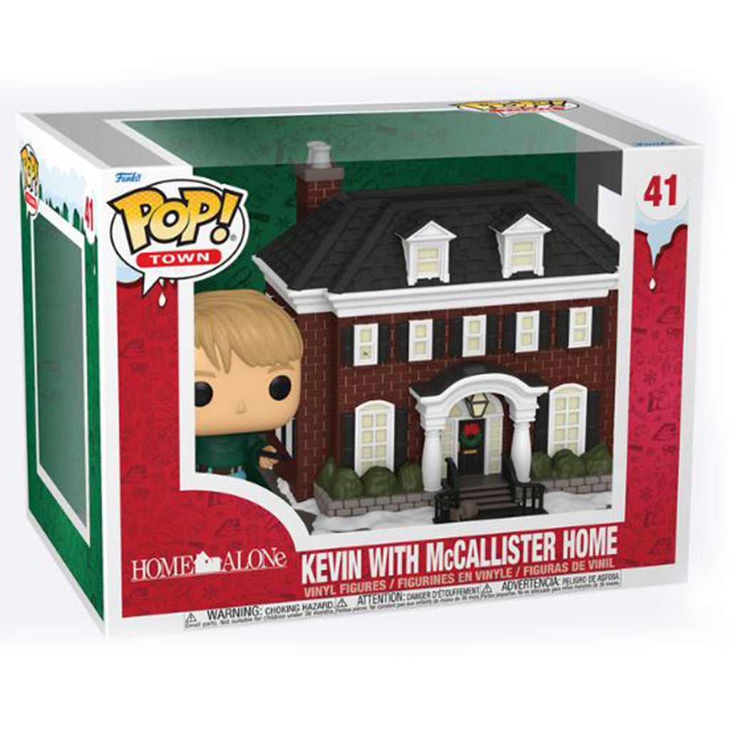 Funko Home Alone POP Town Kevin With Home Vinyl Figure Set