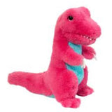 Douglas Stephanie Pink T-Rex Soft 9 Inch Plush Figure - Radar Toys