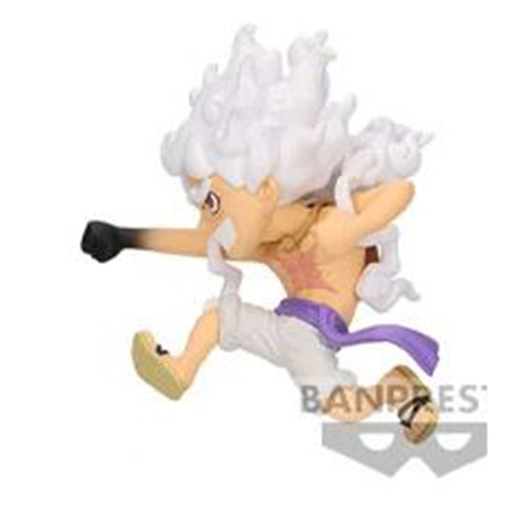 Bandai One Piece Egghead 3 WCF Log Stories Monkey D Luffy Gear 5 Figure - Radar Toys