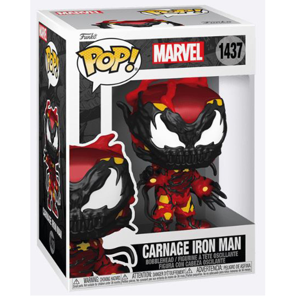 Funko Marvel POP Carnage Iron Man Vinyl Figure - Radar Toys