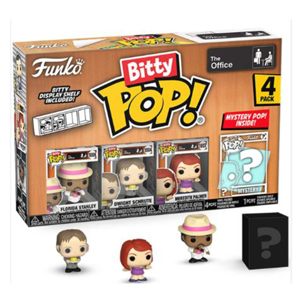 Funko The Office Bitty POP Florida Stanley Vinyl Figure Set