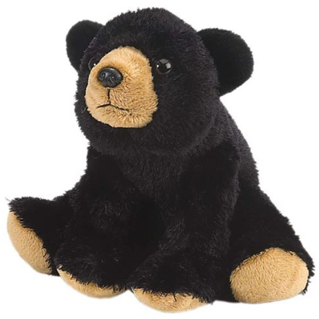 Wild Republic Cuddlekins Mini Black Bear 8 Inch Plush Figure