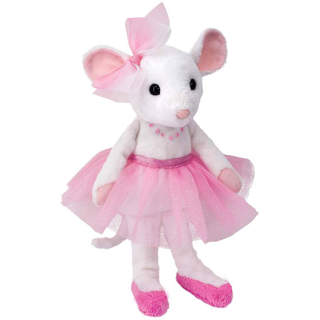 Douglas Petunia Ballerina Mouse 8 Inch Plush Figure