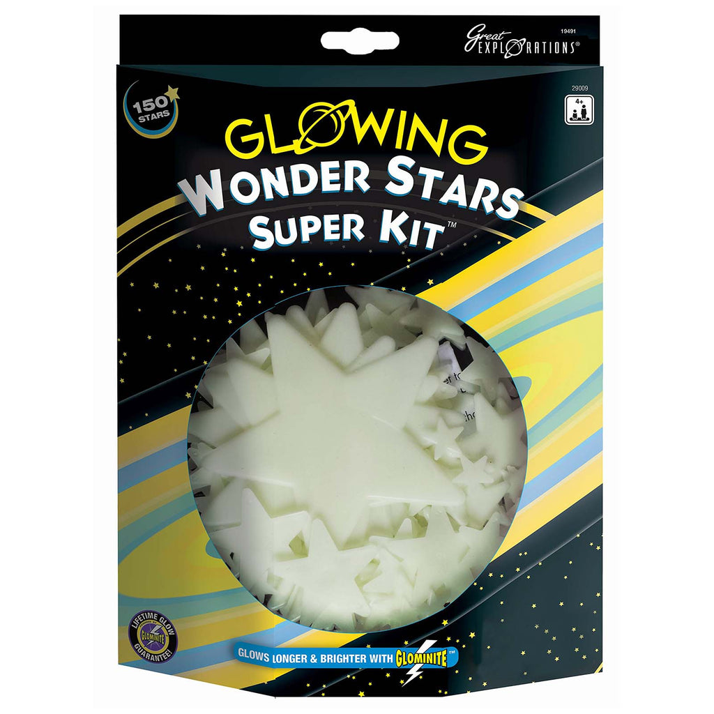 University Games Glow In The Dark Stars Super Kit - Radar Toys