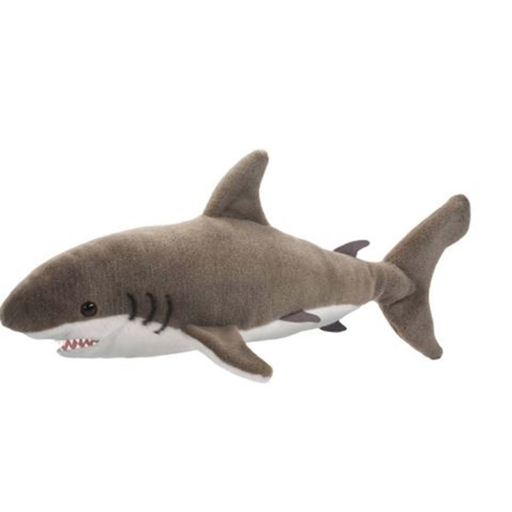 Douglas Fin Great White Shark 21 Inch Plush Figure