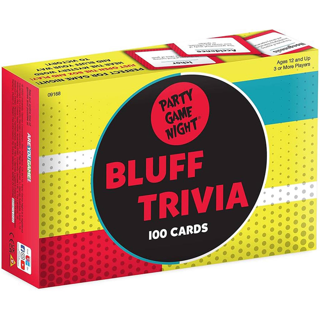 University Games Party Game Night Bluff Game - Radar Toys
