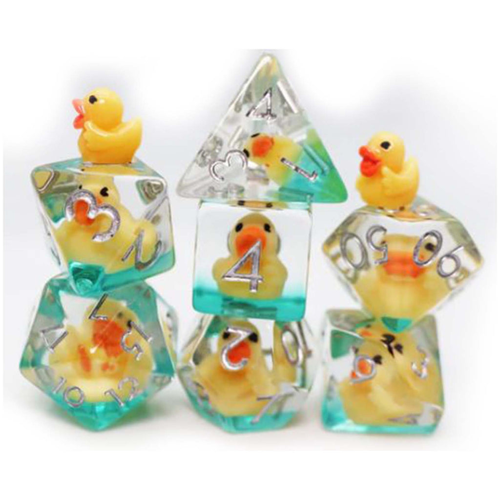 Foam Brain Rubber Duckie RPG Dice Set - Radar Toys