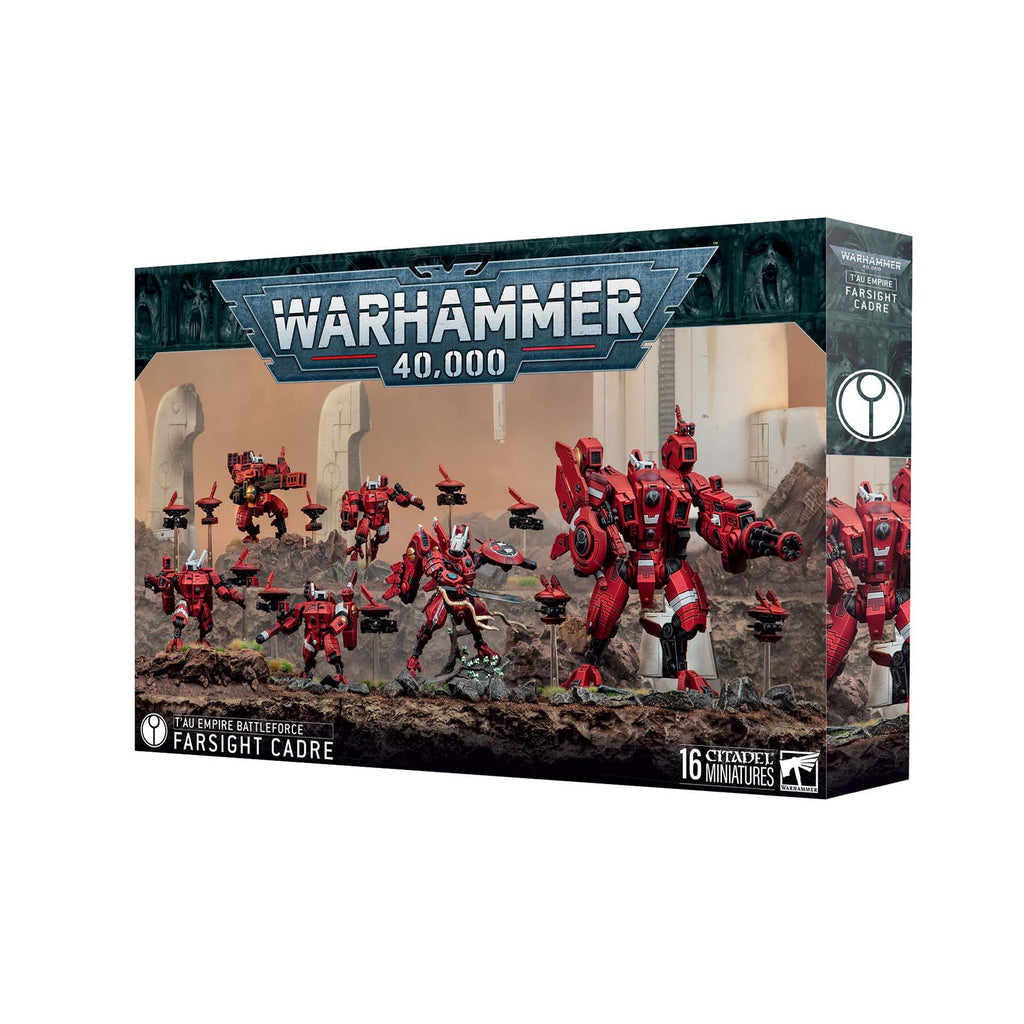 Warhammer 40,000 T'au Empire Battleforce Farsight Cadre Building Set