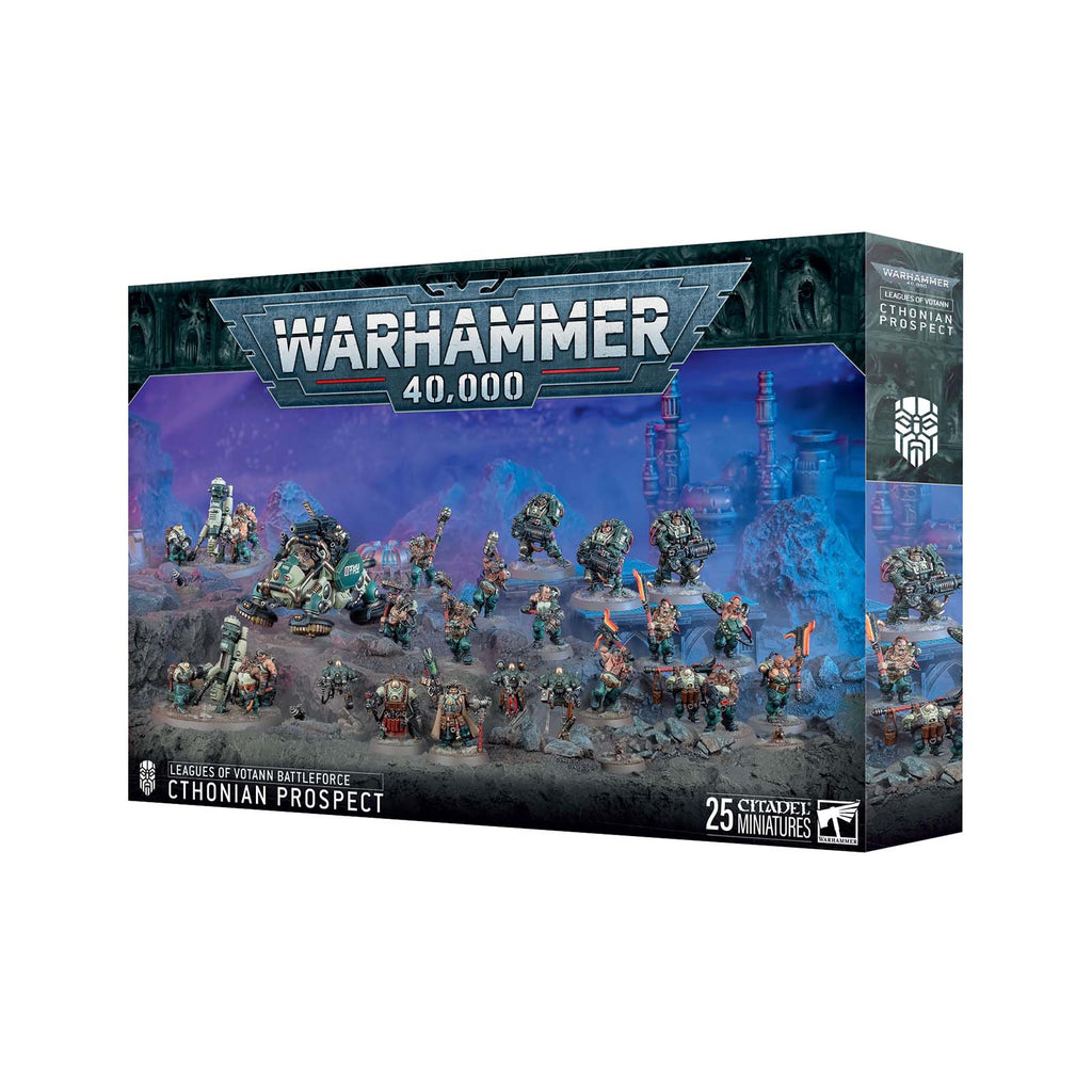 Warhammer 40,000 Leagues Of Votann Battleforce Cthonian Prospect Building Set