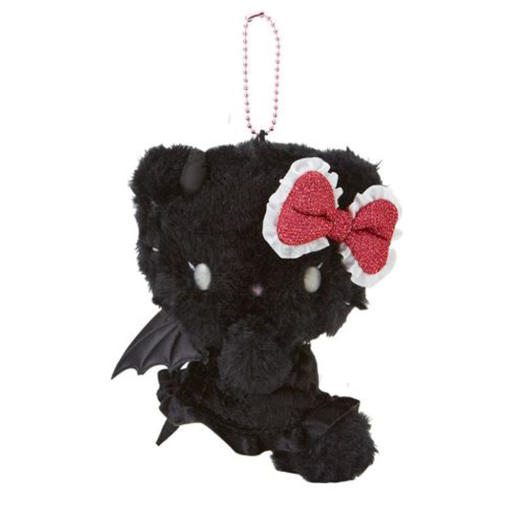 Sanrio Original Hello Kitty Demon Mascot 5 Inch Plush Keychain - Radar Toys