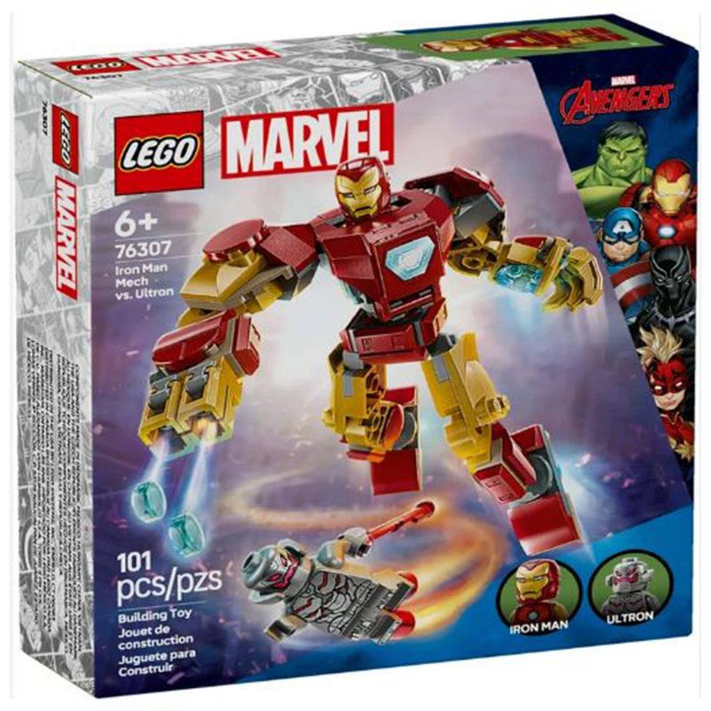 LEGO® Marvel Iron Man Mech Verses Ultron Building Set 76307