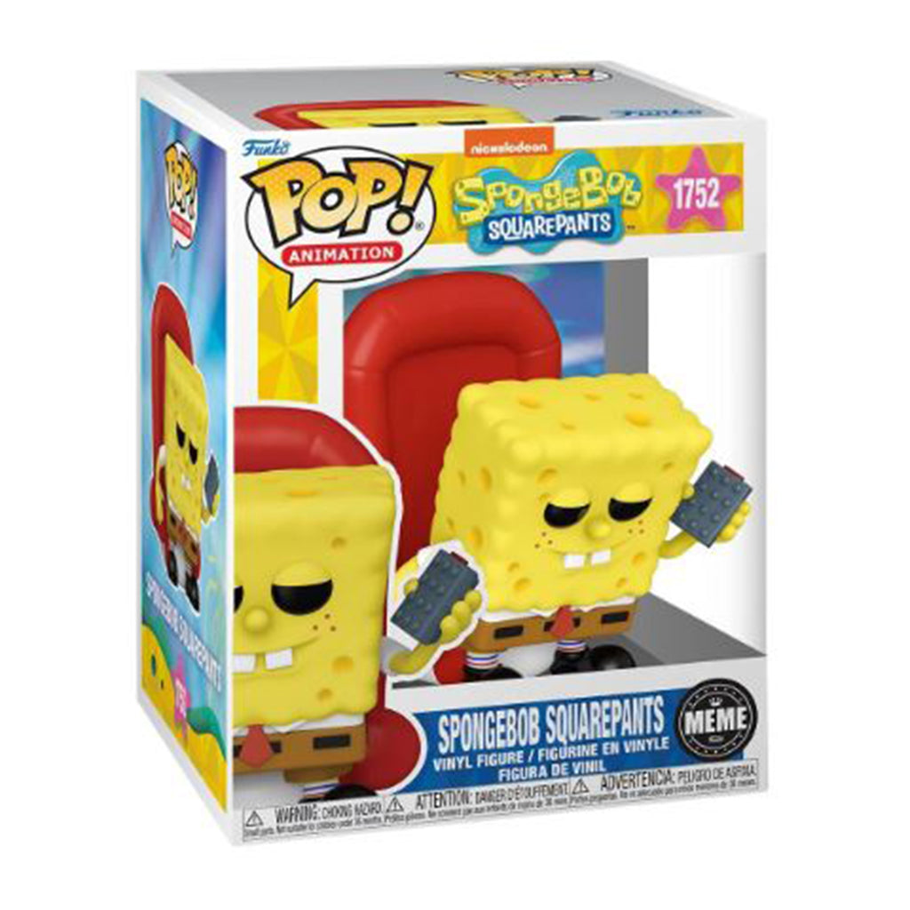 Funko SpongeBob SquarePants Meme S1 POP Premium SpongeBob SquarePants Vinyl Figure Set