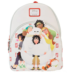 Loungefly Disney Big Hero 6 10th Anniversary Baymax And Friends Mini Backpack - Radar Toys