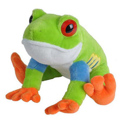 Wild Republic Cuddlekins Red Eyed Tree Frog 11 Inch Plush Figure - Radar Toys