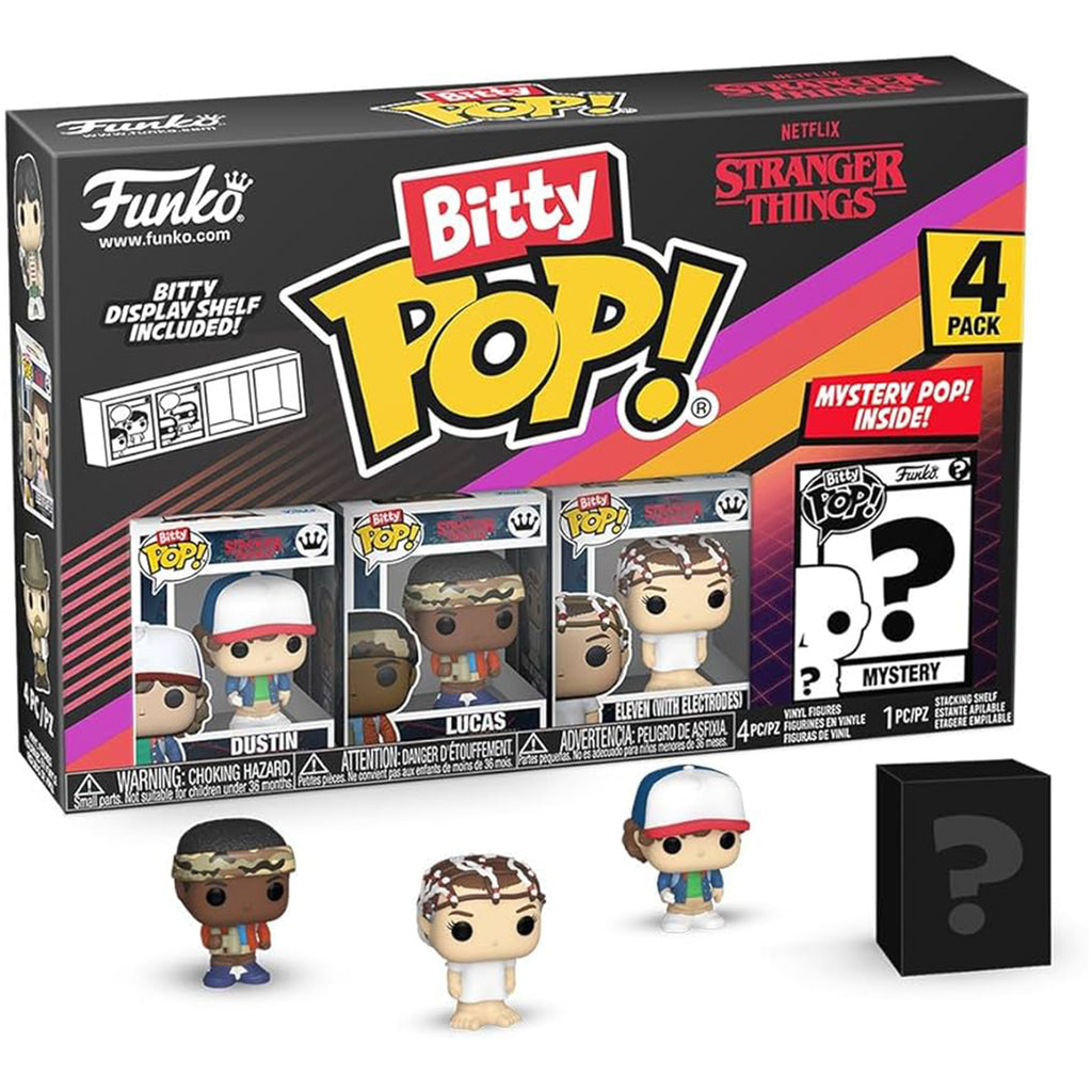 Funko Stranger Things Bitty POP Dustin Vinyl Figure Set