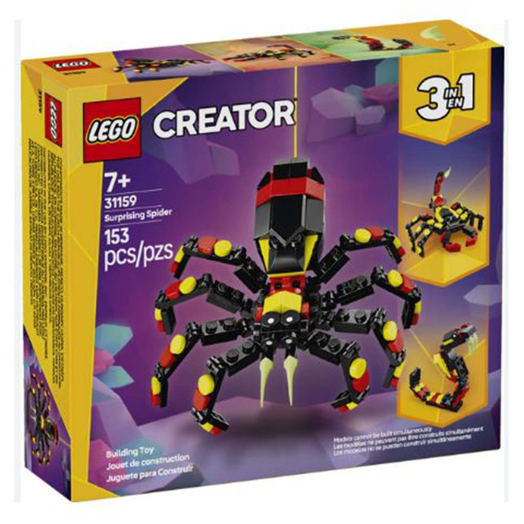 LEGO® Creator Wild Animals: Surprising Spider Building Set 31159