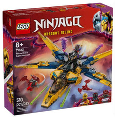 LEGO® Ninjago Ras and Arin's Super Storm Jet Building Set 71833 - Radar Toys