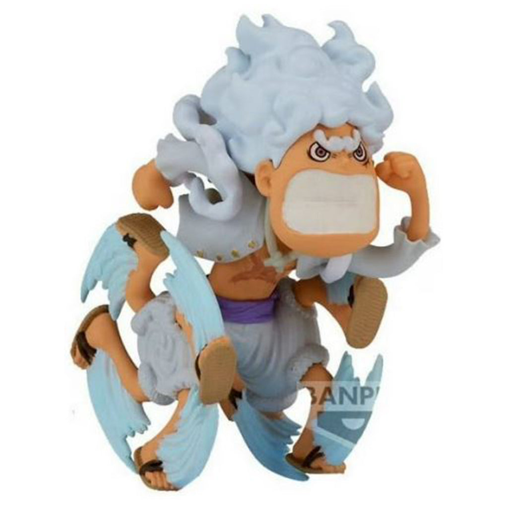 Bandai One Piece WCF Monkey D Luffy Gear5 Special Metallic Color Running Mini Figure - Radar Toys