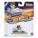 Mattel Hot Wheels Racer Verse Back To The Future Marty McFly Diecast Vehicle - Radar Toys