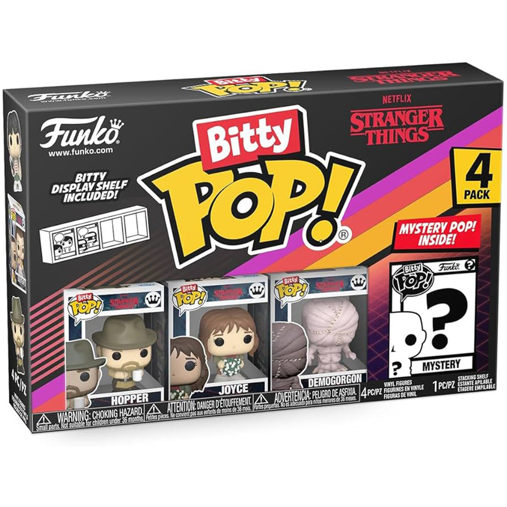 Funko Stranger Things Bitty POP Hopper Vinyl Figure Set