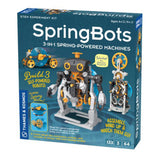 Thames And Kosmos Spring Bots 3 In 1 Spring Powered Machines Set - Radar Toys