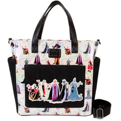 Loungefly Disney Villains All Over Print Convertible Backpack And Tote - Radar Toys