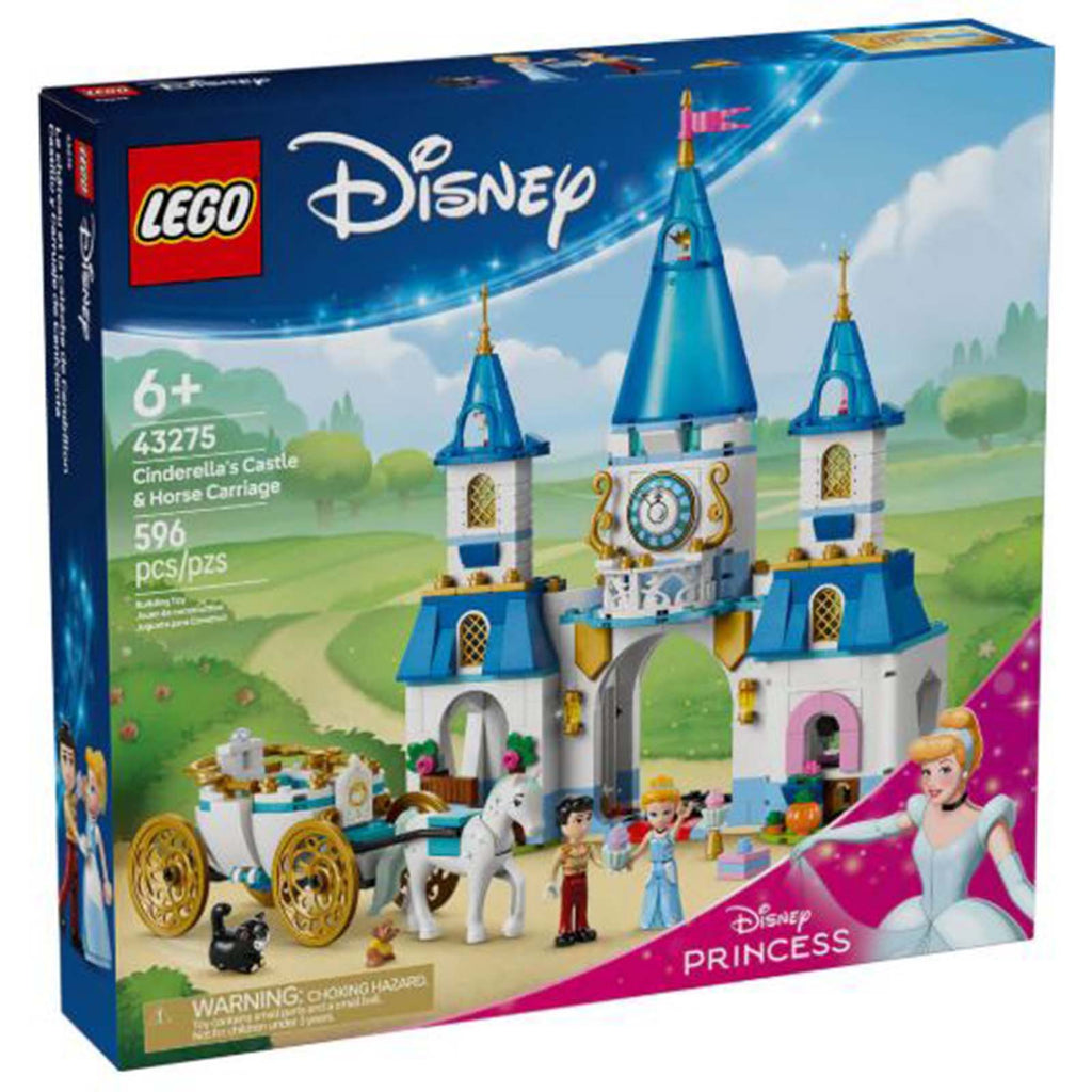 LEGO® Disney Princess Cinderella's Castle And Horse Carriage Building Set 43275