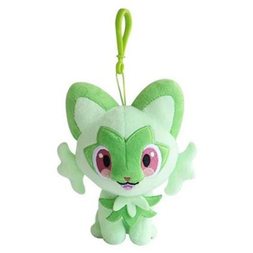 Pokemon Sprigatito 5 Inch Plush Bag Clip