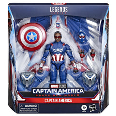 Hasbro Captain America Brave New World Legends Captain America Figure