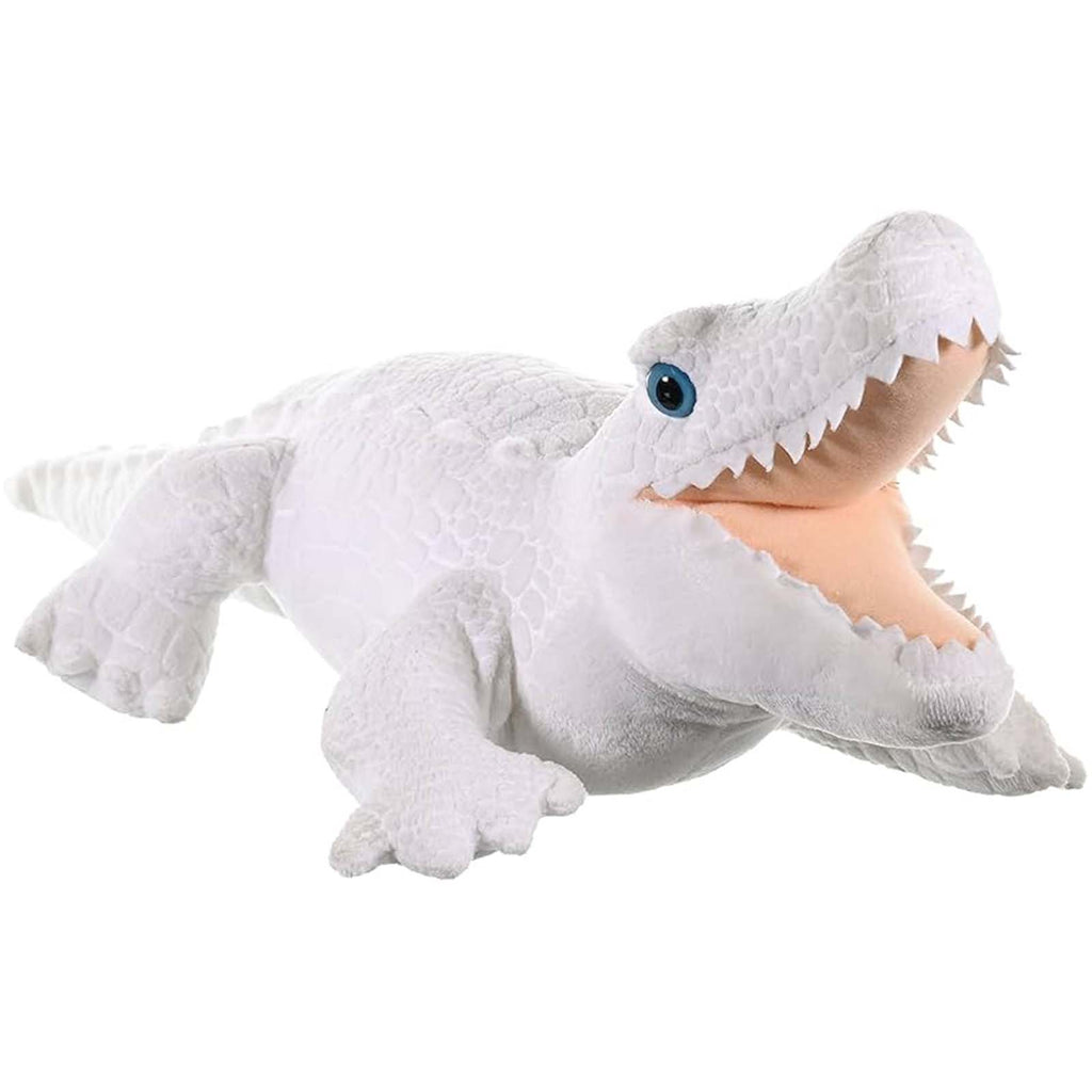 Wild Republic Cuddlekins Alligator White 23 Inch Plush Figure