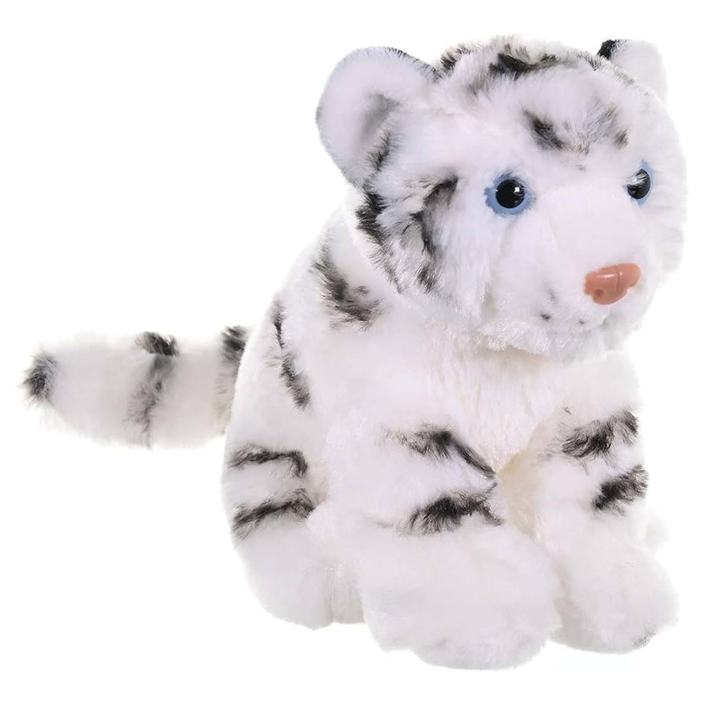 Wild Republic Cuddlekins Mini White Tiger Baby 7 Inch Plush Figure