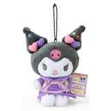 Sanrio Original Kuromi Mascot 5 Inch Plush Keychain - Radar Toys