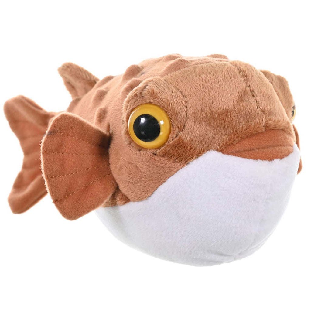 Wild Republic Cuddlekins Mini Pufferfish 8 Inch Plush Figure