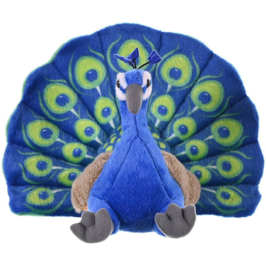 Wild Republic Cuddlekins Peacock 11 Inch Plush Figure