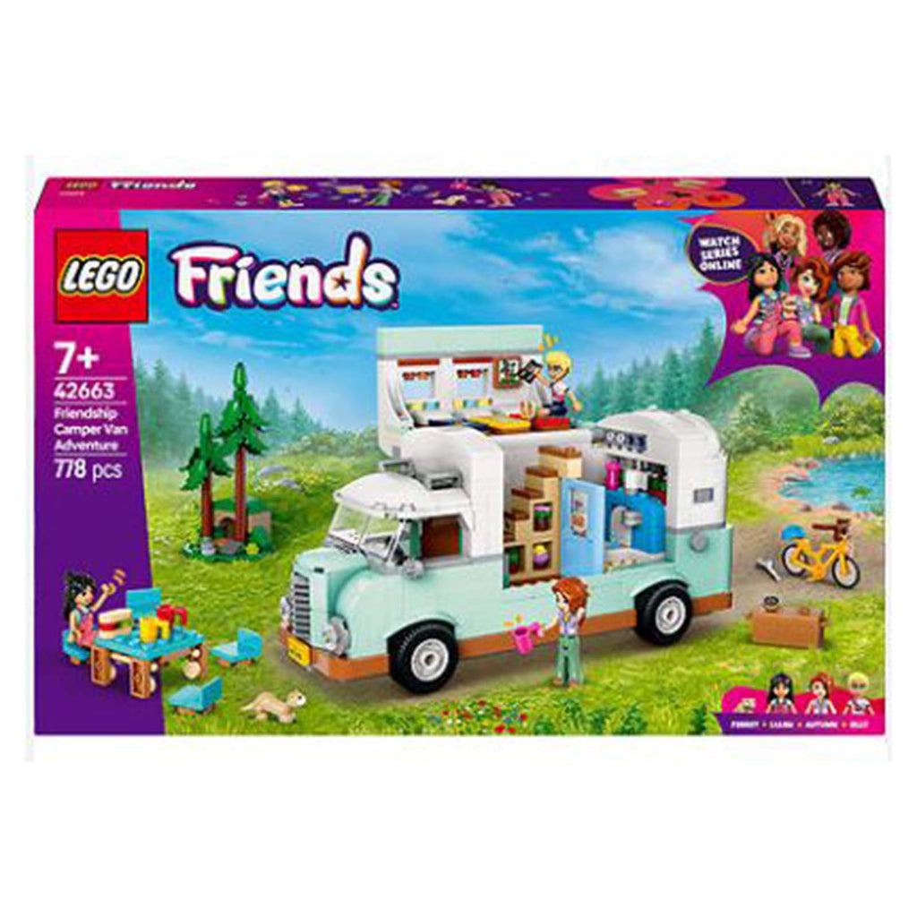 LEGO® Friends Friendship Camper Van Adventure Building Set 42663