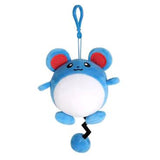 Pokemon Marill 6 Inch Plush Bag Clip - Radar Toys