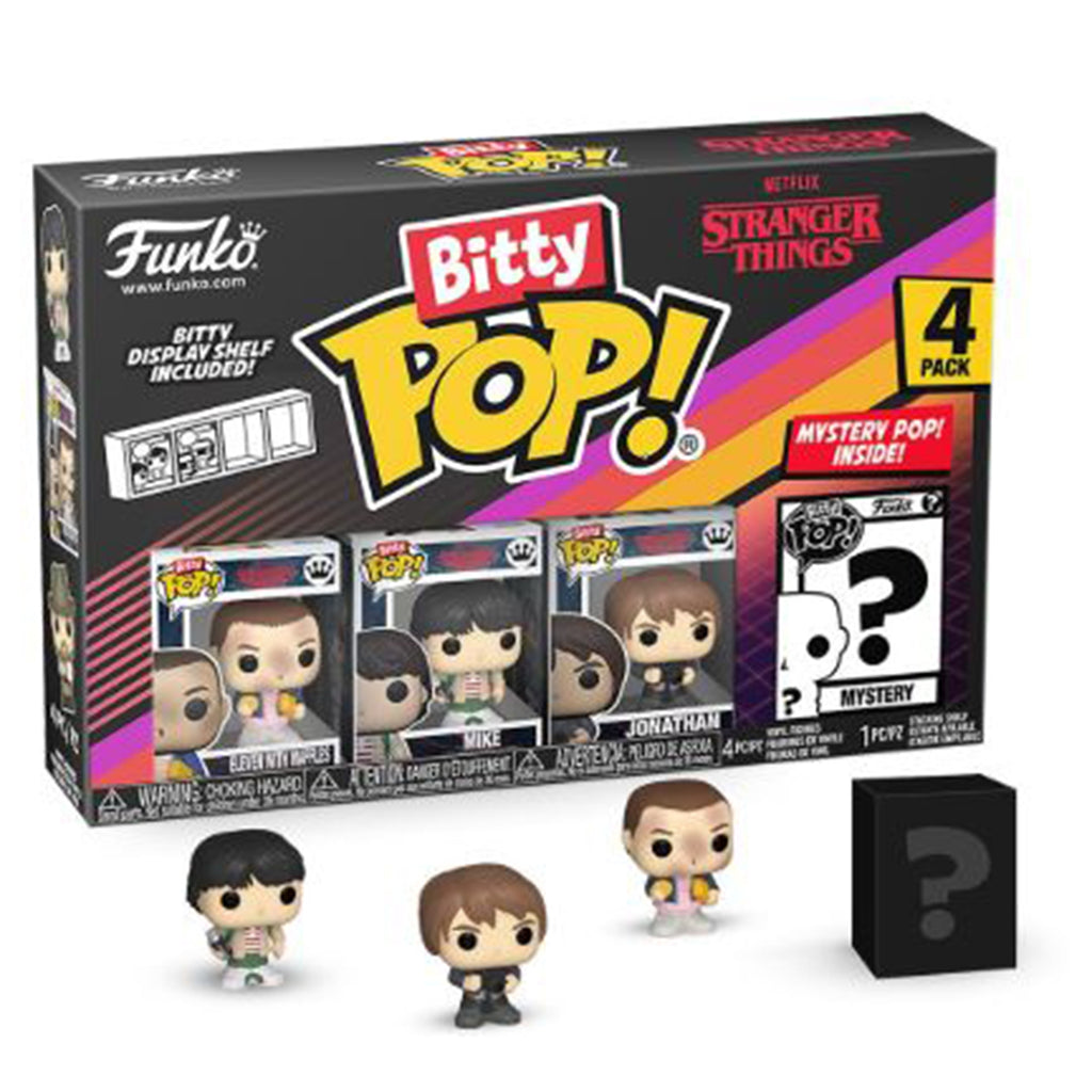 Funko Stranger Things Bitty POP Eleven With Waffles Vinyl Figure Set