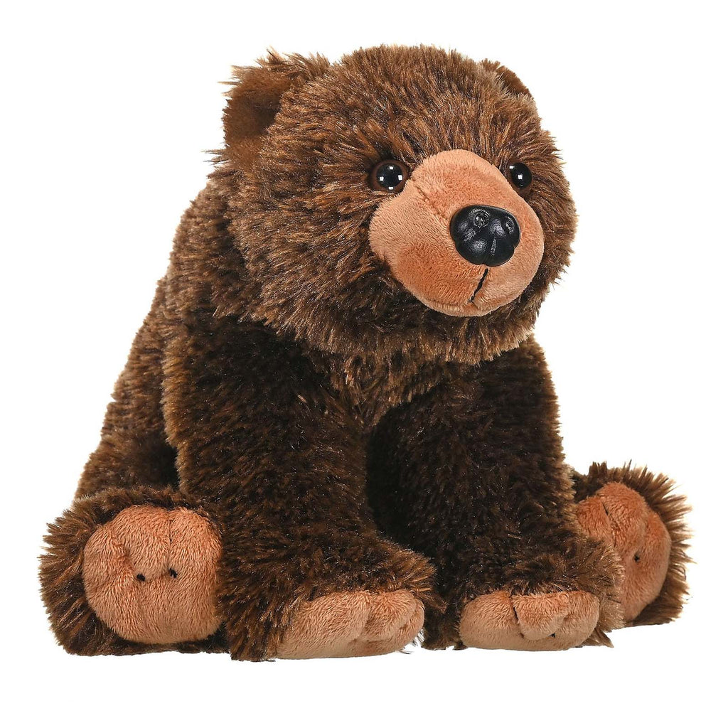 Wild Republic Cuddlekins Grizzly Bear 10 Inch Plush Figure