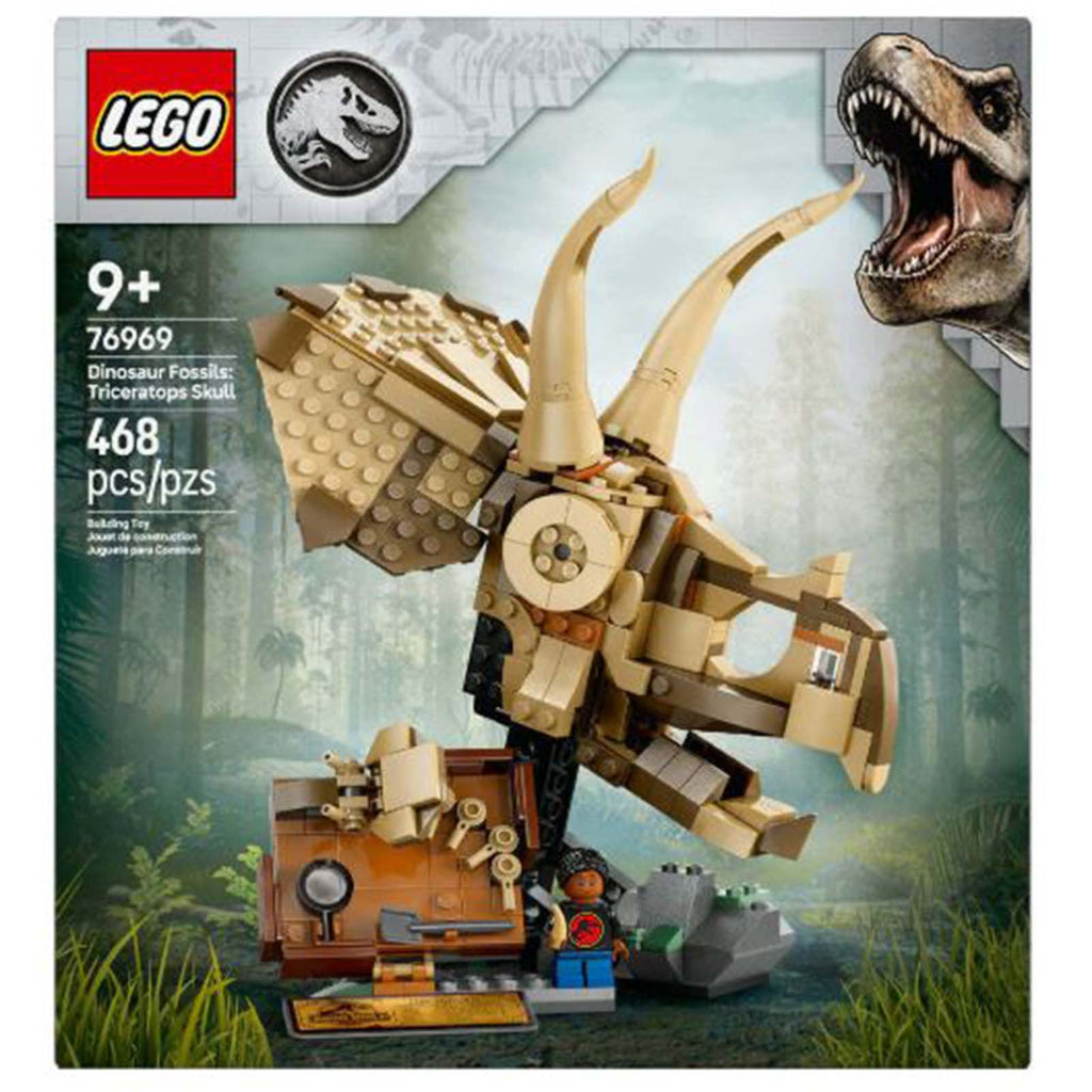 LEGO® Jurassic World Dinosaur Fossils: Triceratops Skull Building Set 76969