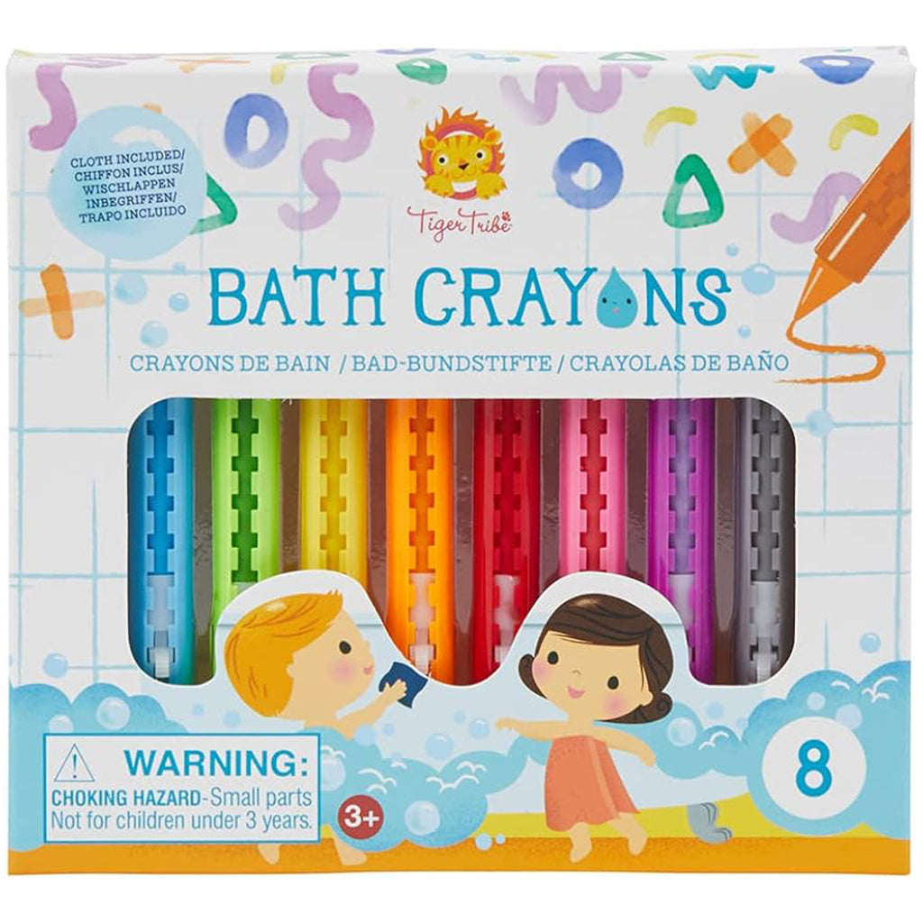 Tiger Tribe Bath Crayons Set