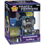 Funko Transformers Bitty Bots Soundwave With Rumble Figure - Radar Toys