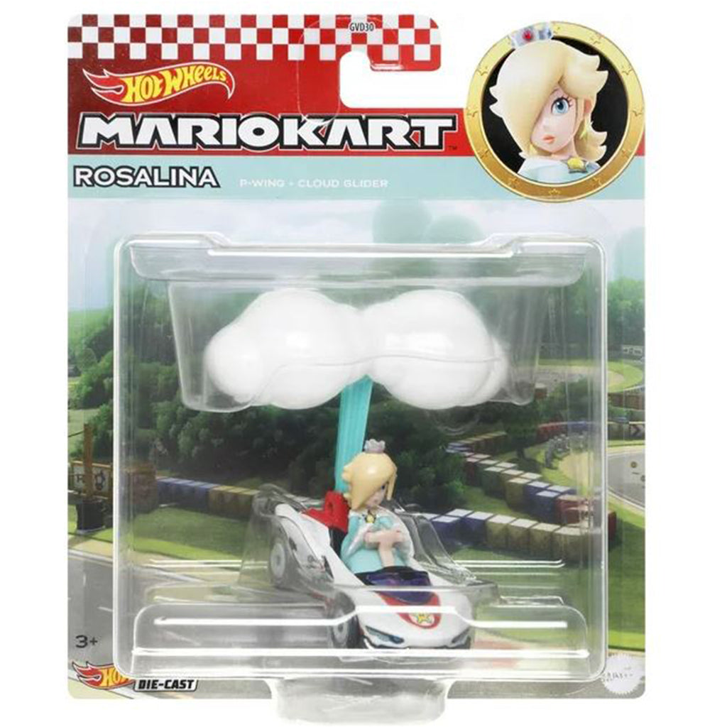 Mattel Hot Wheels Mario Kart Rosalina P-Wing Kart - Radar Toys