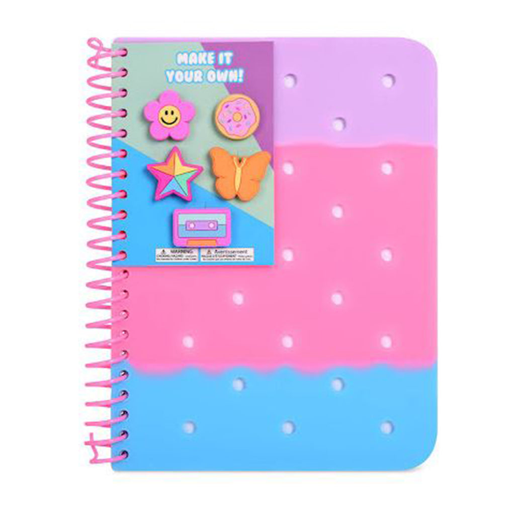 iScream Tie Dye Charmed Jelly Journal