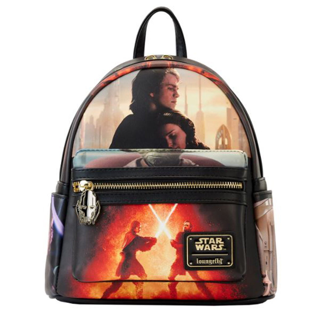 Loungefly Star Wars Episode Three Revenge Of The Sith Scene Mini Backpack