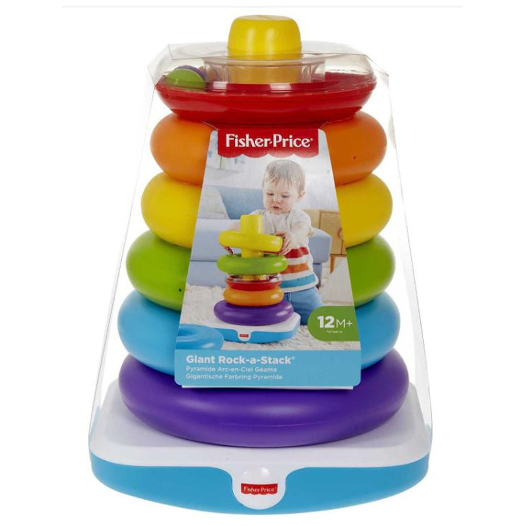 Fisher Price Giant Rock-a-Stack Baby Activity Toy