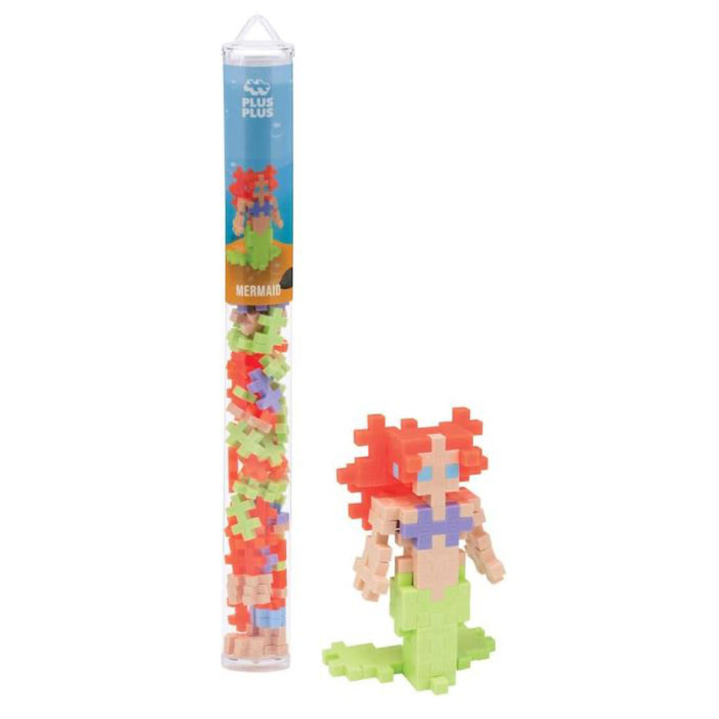 Plus Plus Tube Mermaid 70 Piece Building Set