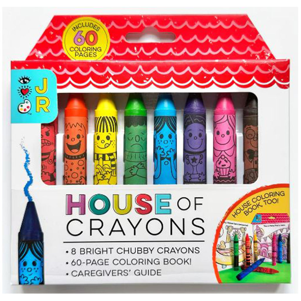 JR House Of Crayons Coloring Book Set - Radar Toys