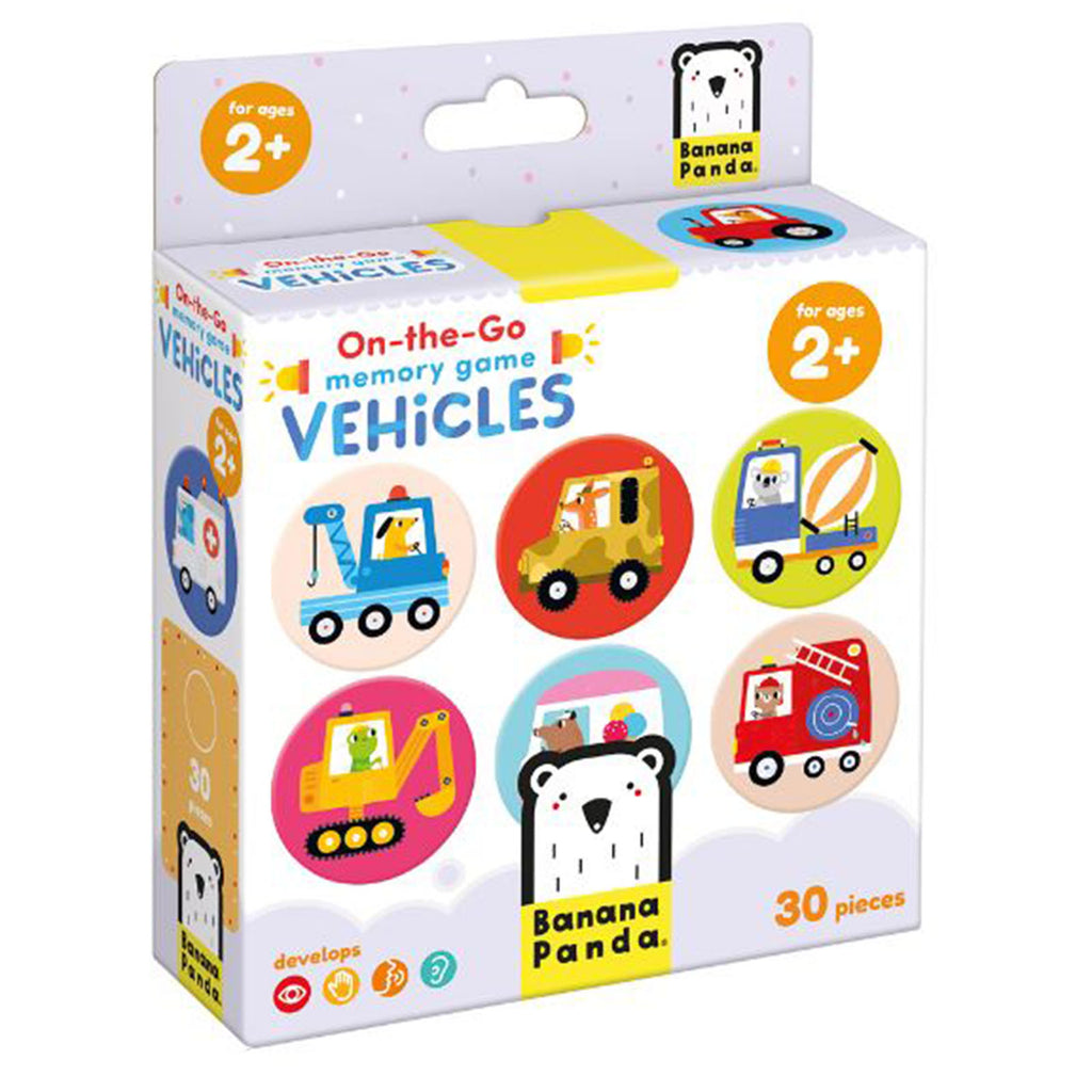 Banana Panda On-The-Go Vehicles Memory Game - Radar Toys