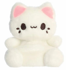 Aurora Palm Pals Tasty Peach Custard Meowchi 5 Inch Plush Figure - Radar Toys