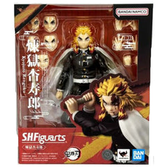 Bandai Demon Slayer SHFiguarts Kyojuro Rengoku Action Figure - Radar Toys